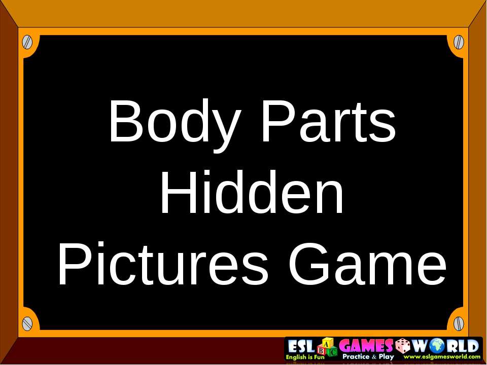 Body Parts Hidden Pictures Game - Класс учебник | Академический школьный учебник скачать | Сайт школьных книг учебников uchebniki.org.ua