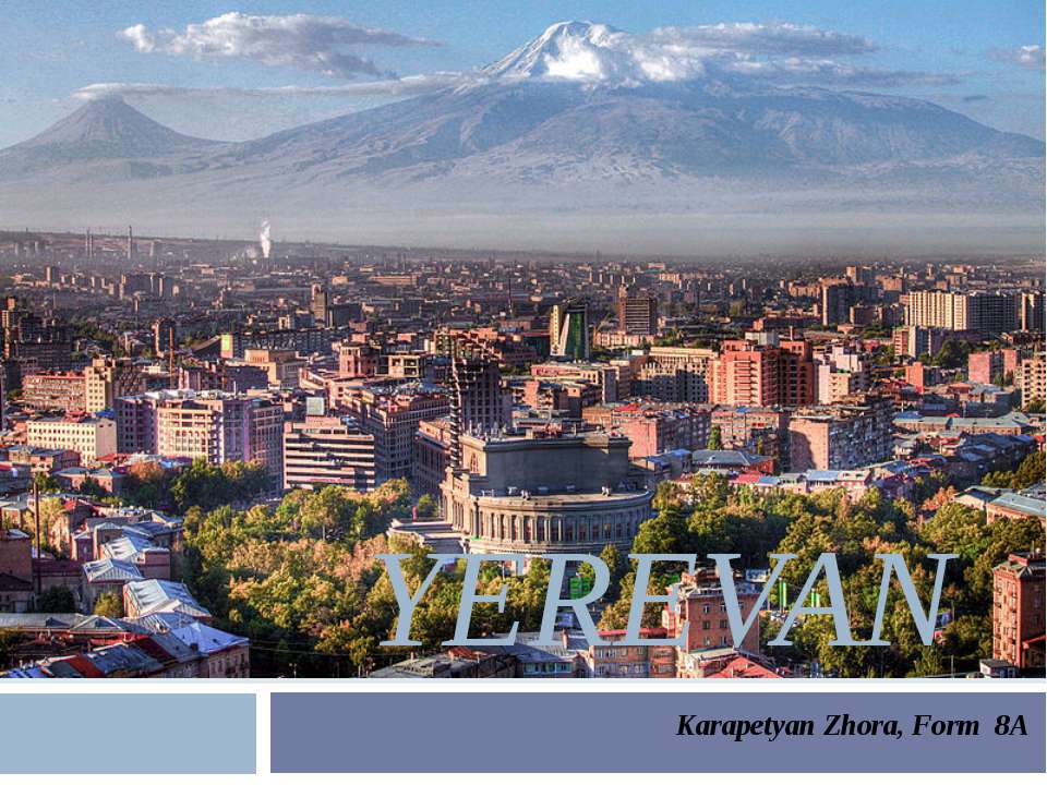 Yerevan - Класс учебник | Академический школьный учебник скачать | Сайт школьных книг учебников uchebniki.org.ua