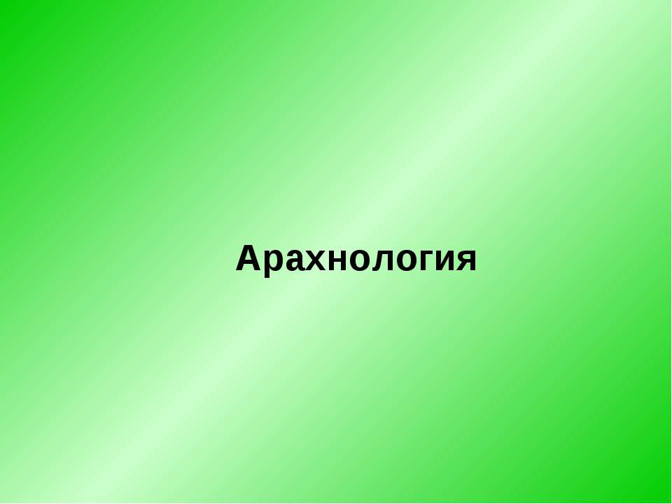 Арахнология - Класс учебник | Академический школьный учебник скачать | Сайт школьных книг учебников uchebniki.org.ua