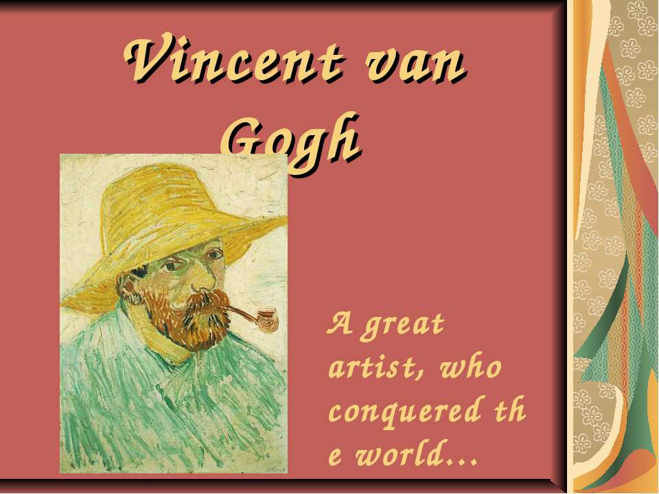 Vincent van Gogh - Класс учебник | Академический школьный учебник скачать | Сайт школьных книг учебников uchebniki.org.ua