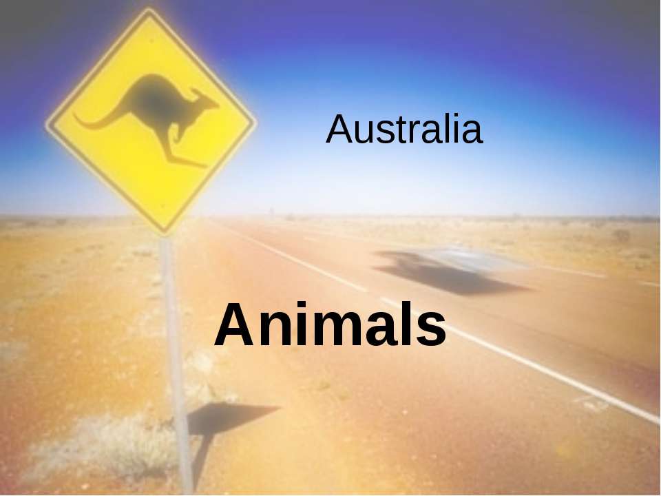 Australia Animals - Класс учебник | Академический школьный учебник скачать | Сайт школьных книг учебников uchebniki.org.ua