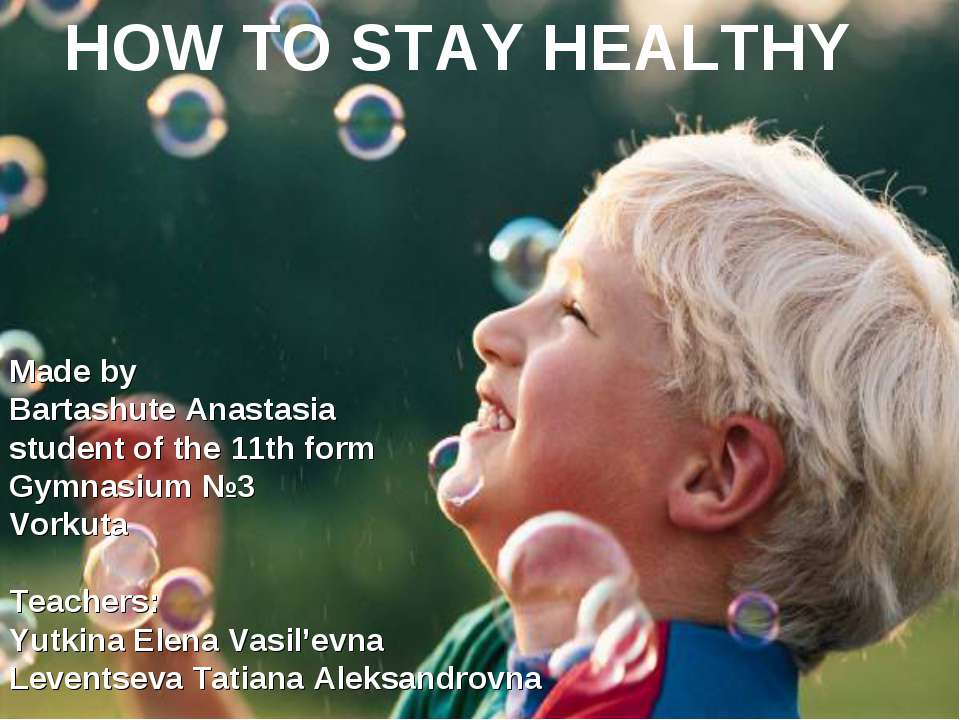 How to stay healty - Класс учебник | Академический школьный учебник скачать | Сайт школьных книг учебников uchebniki.org.ua