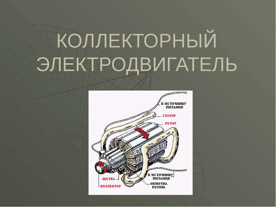 Коллекторный электродвигатель - Класс учебник | Академический школьный учебник скачать | Сайт школьных книг учебников uchebniki.org.ua