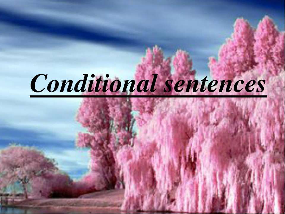 Conditional sentences - Класс учебник | Академический школьный учебник скачать | Сайт школьных книг учебников uchebniki.org.ua