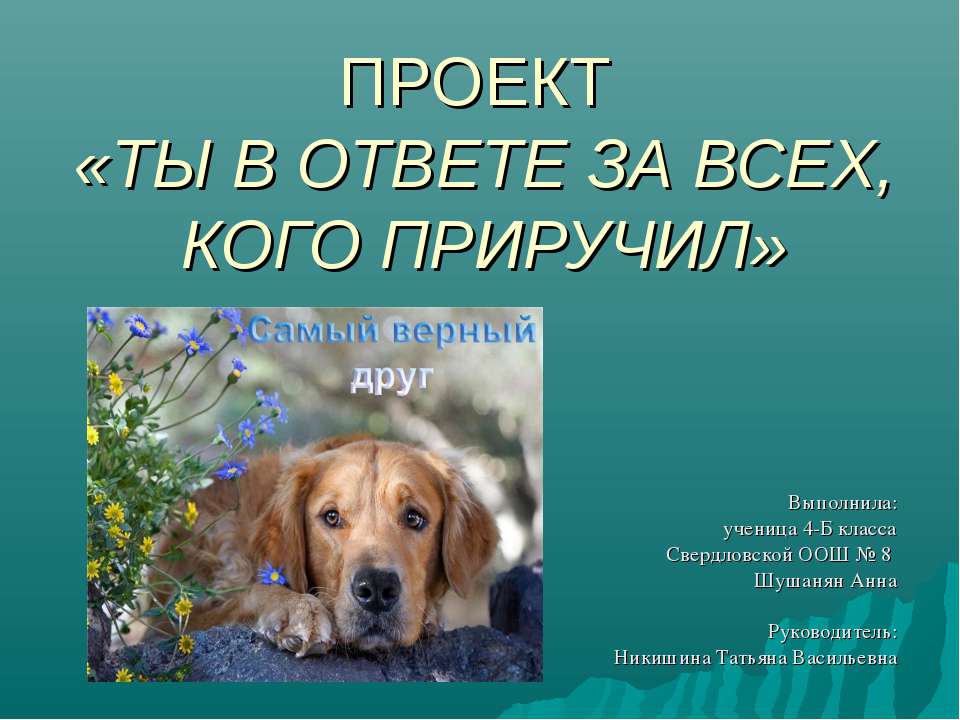 Ты в ответе за всех, кого приручил - Класс учебник | Академический школьный учебник скачать | Сайт школьных книг учебников uchebniki.org.ua