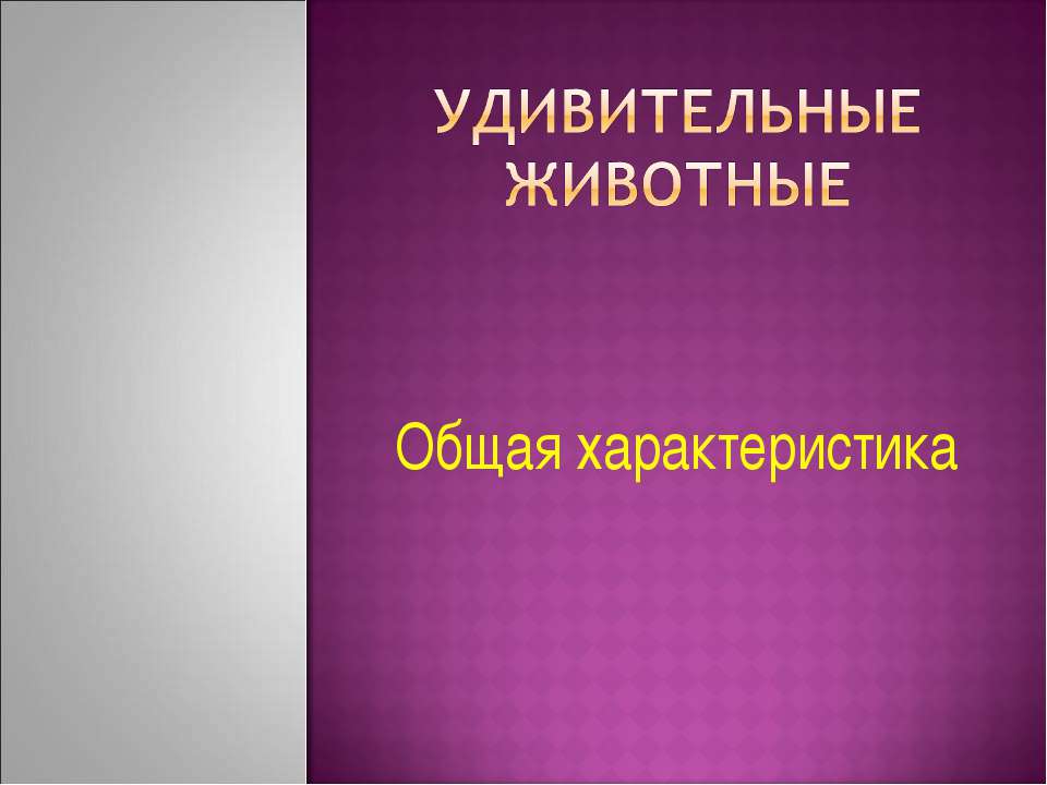 Удивительные животные. Общая характеристика - Класс учебник | Академический школьный учебник скачать | Сайт школьных книг учебников uchebniki.org.ua