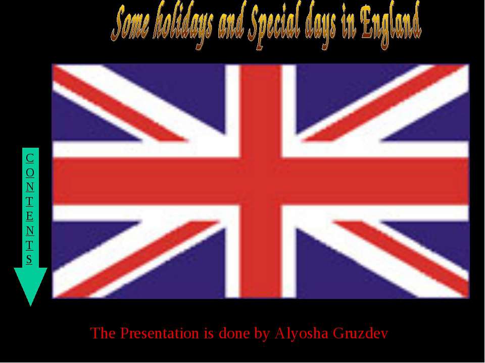 Some holidays and Special days in England - Класс учебник | Академический школьный учебник скачать | Сайт школьных книг учебников uchebniki.org.ua