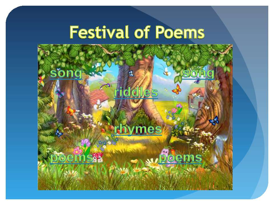Festival of Poems - Класс учебник | Академический школьный учебник скачать | Сайт школьных книг учебников uchebniki.org.ua