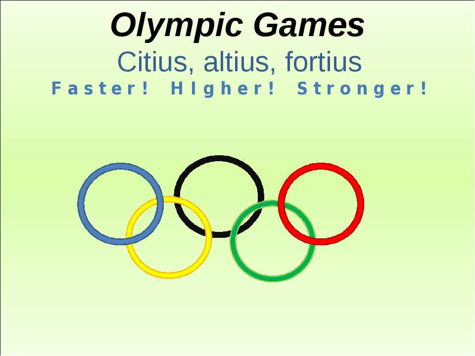 Olympic Games - Класс учебник | Академический школьный учебник скачать | Сайт школьных книг учебников uchebniki.org.ua