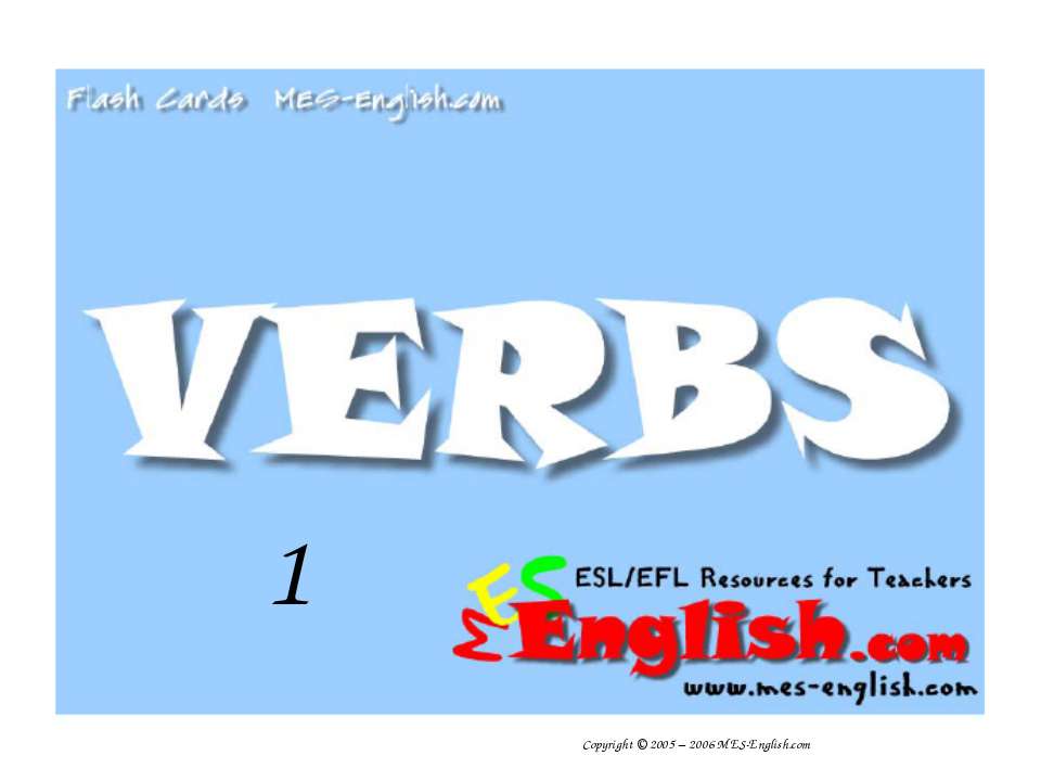 Verbs - Класс учебник | Академический школьный учебник скачать | Сайт школьных книг учебников uchebniki.org.ua