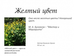 Презентация "Значение желтого цвета" - Класс учебник | Академический школьный учебник скачать | Сайт школьных книг учебников uchebniki.org.ua