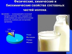 Презентация " Технологические, физические, химические свойства молока - Класс учебник | Академический школьный учебник скачать | Сайт школьных книг учебников uchebniki.org.ua