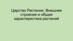 Презентация к уроку по биологии в 6 классе на тему "Царство Растения. Внешнее строение и общая характеристика растений" - Класс учебник | Академический школьный учебник скачать | Сайт школьных книг учебников uchebniki.org.ua