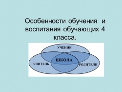 Родительское собрание "Особенности обучения и воспитания обучающих 4 класса" - Класс учебник | Академический школьный учебник скачать | Сайт школьных книг учебников uchebniki.org.ua