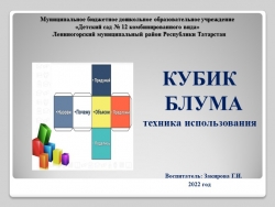 Кубик Блума - техника использования - Класс учебник | Академический школьный учебник скачать | Сайт школьных книг учебников uchebniki.org.ua