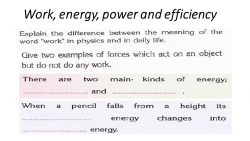 Revision of efficiency and work - Класс учебник | Академический школьный учебник скачать | Сайт школьных книг учебников uchebniki.org.ua