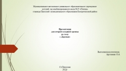 Презентация для младшей группы на тему " Деревья" - Класс учебник | Академический школьный учебник скачать | Сайт школьных книг учебников uchebniki.org.ua