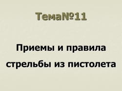 Приемы и правила стрельбы из пистолета - Класс учебник | Академический школьный учебник скачать | Сайт школьных книг учебников uchebniki.org.ua