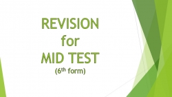 Revision for Mid Test - Класс учебник | Академический школьный учебник скачать | Сайт школьных книг учебников uchebniki.org.ua